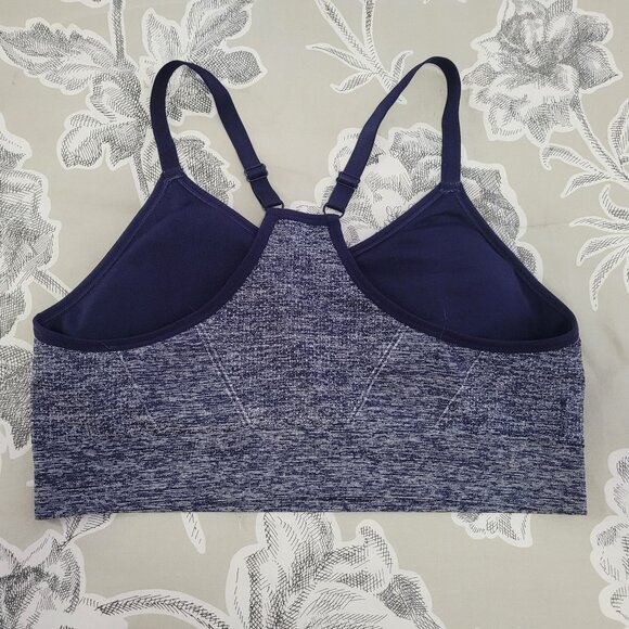 Ryka Navy Blue Workout Sports Bra Size XXL EUC - Picture 2 of 5